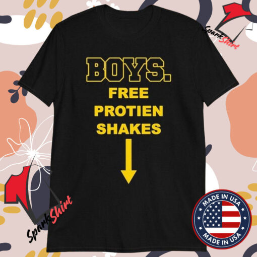 Boys Free Protien Shakes T-shirts