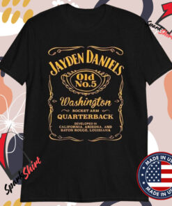 Washington Commanders Jayden Daniels Rocket Arm Quarterback T-Shirts