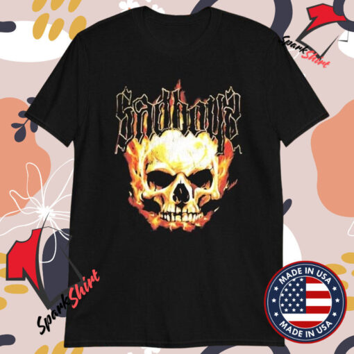 Sad Boyz Skull Flames T-shirts