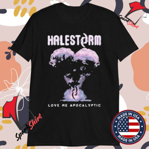 Halestorm Love Me Apocalyptic Heart Juniors T-shirts