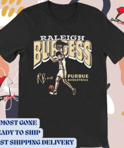 Official Raleigh Burgess Illustrated Purdue Boilermakers Basketball Signature t-shirt