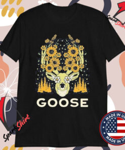 Goose Botanical Antlers T-Shirts