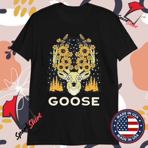 Goose Botanical Antlers T-Shirts