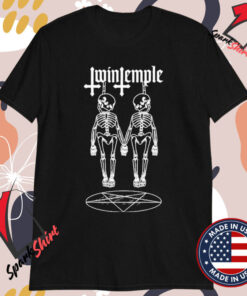 Twin Temple Let’s Hang Skeleton T-shirts