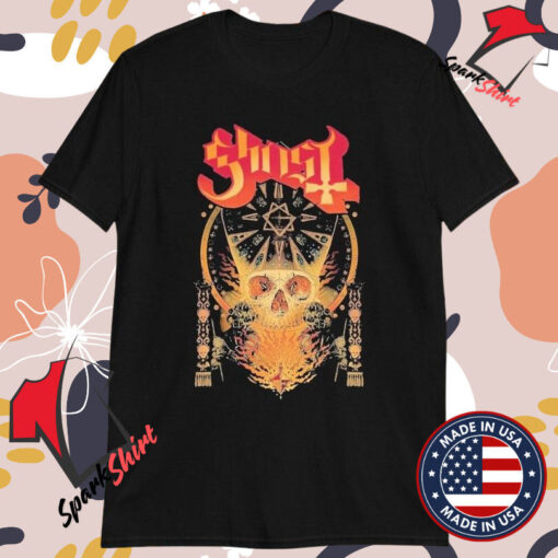 Ghost Papa Flames T-shirts