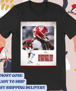 Official Poster Indiana Hoosiers Justice Ellison Bednarik Award Semifinalist Signature t-shirt