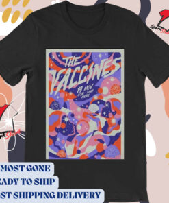 Official Poster The Vaccines At CCB In Lima Peru On November 19 2024 t-shirt