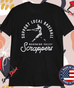 Scrappers Mahoning Valley Support Local Baseball T-shirts