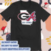 Official 2021 Champions UGA Bulldogs Braves Celebration NCAA National Championship World Series Atlanta Shirt