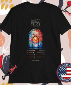 Zedd Telos Asia Tour 2025 T-shirts