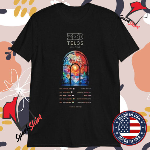 Zedd Telos Asia Tour 2025 T-shirts