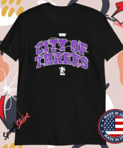 Sacramento Kings City Of Threes T-shirts