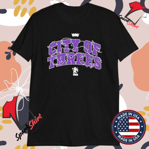 Sacramento Kings City Of Threes T-shirts