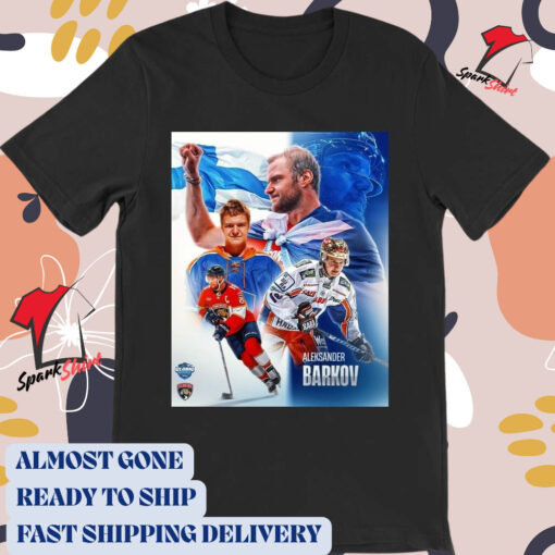 Official Poster Aleksander Barkov Florida Panthers NHL 2024 Global Series The Captain is coming home t-shirt