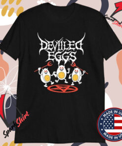 Deviled Eggs Metal T-shirts