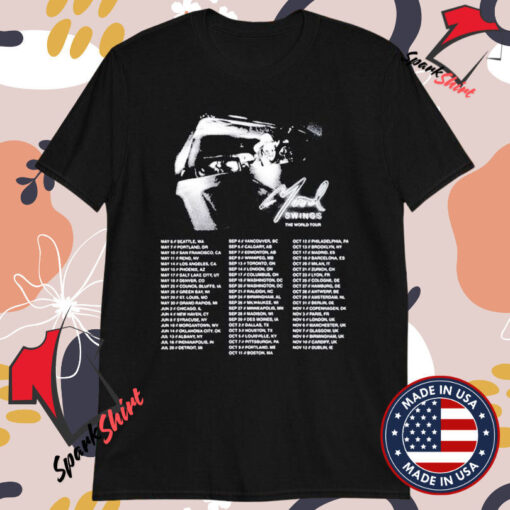 Marcus King 2024 Mood Swings The World Tour Shirts