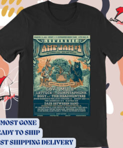 Official Poster Suwannee Amp Jam Spirit Of The Suwannee Music Park In Live OAK FL March 6-8 2025 t-shirt