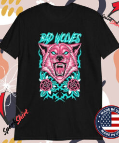 Bad Wolves Wolf In Vines T-shirts