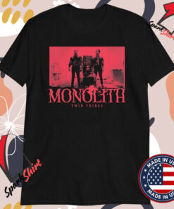 Twin Tribes Blood Monolith T-shirts