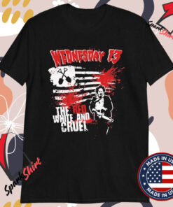 Wednesday 13 The Red White And Cruel T-shirts