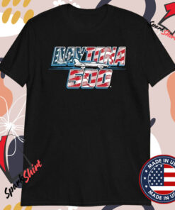 Daytona International Speedway Checkered Daytona 500 American Flag T-Shirts