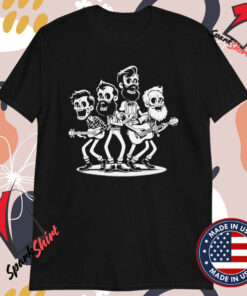 Punk Rock Factory Skeleton Band T-shirts