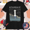 Space X Starship Flight 4 Starbase TX T-Shirts