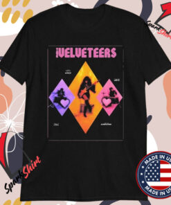 The Velveteers Kiss The Future T-shirts