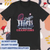 Official World Series Champions Los Angeles Dodgers MLB 2024 Players Signatures t-shirt