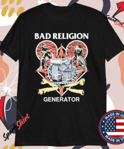 Bad Religion Generator Blindfolded T-shirts