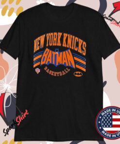 New York Knicks DC Batman Basketball T-Shirts