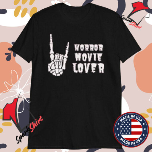 Horror Movie Lover Skeleton Hand T-shirts