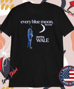 Wale Every Blue Moon The Tour 2024 T-shirts