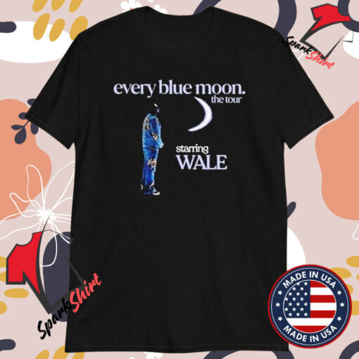 Wale Every Blue Moon The Tour 2024 T-shirts