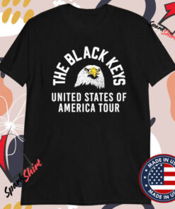 The Black Keys Eagle USA T-shirts