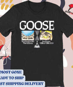 Official Goose November 12-13 2024 The Anthem Washington, DC t-shirt