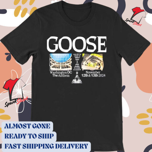 Official Goose November 12-13 2024 The Anthem Washington, DC t-shirt