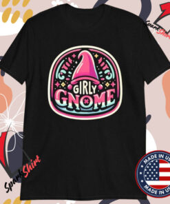 Girly Gnome Christmas Xmas T-Shirts