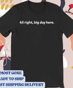 Official Mark Zuckerberg All Right Big Day Here t-shirt