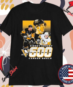 Sidney Crosby Pittsburgh Penguins 600 Career Goals T-Shirts