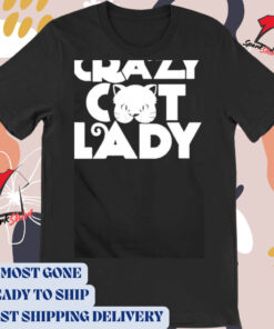 Crazy cat lady t-shirt