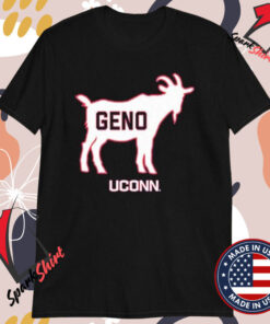 UConn Huskies Basketball Geno Auriemma GOAT T-shirts