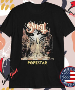 Ghost Lightbringer Popestar T-shirts