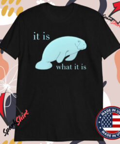 Manatee It Is What It Is T-shirts