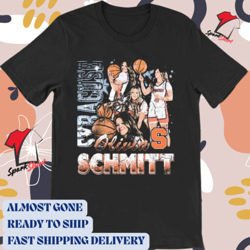 Official Olivia Schmitt Syracuse Orange Pepper 90s Signature Vintage Players Graphic t-shirt