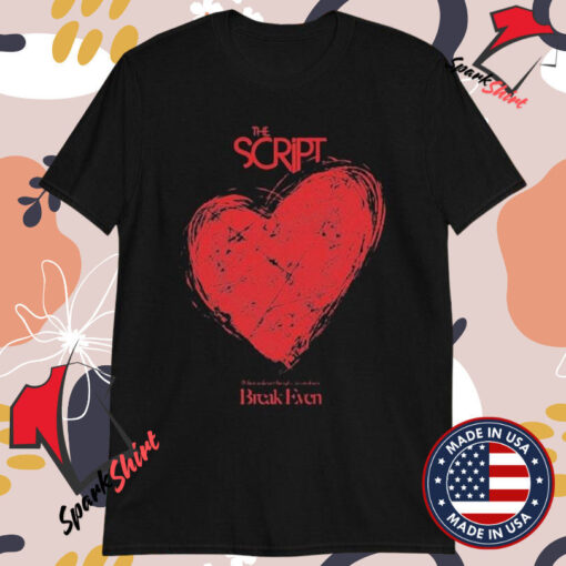 The Script Breakeven Heart T-shirts