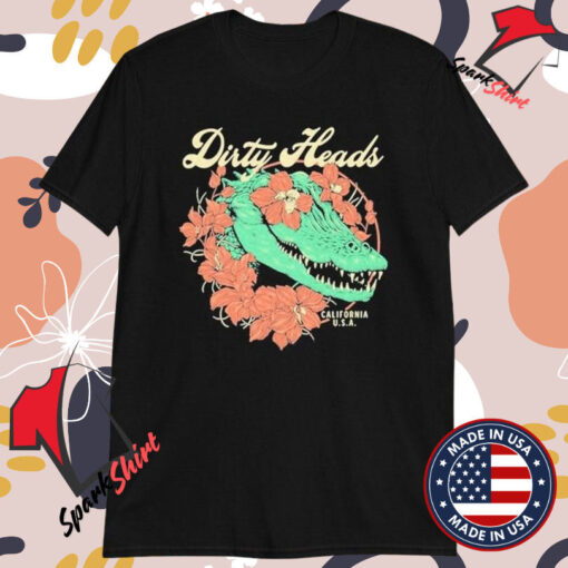 Dirty Heads Floral Gator Pepper Holiday 2024 T-Shirts