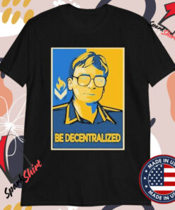 Hoppe Be Decentralized T-shirts