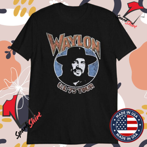 Waylon Jennings US ’75 Tour T-shirts