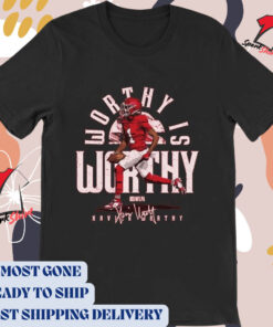 Official Xavier Worthy Kansas City Chiefs NFL 2024 Is Worthy Signature Painting t-shirt